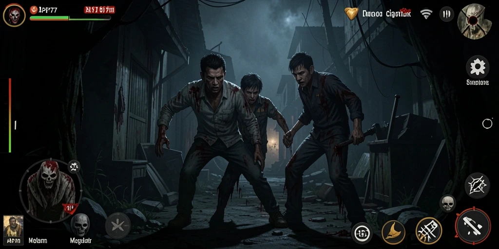 Tampilan gameplay API77 yang mencekam dan menciptakan ketegangan.