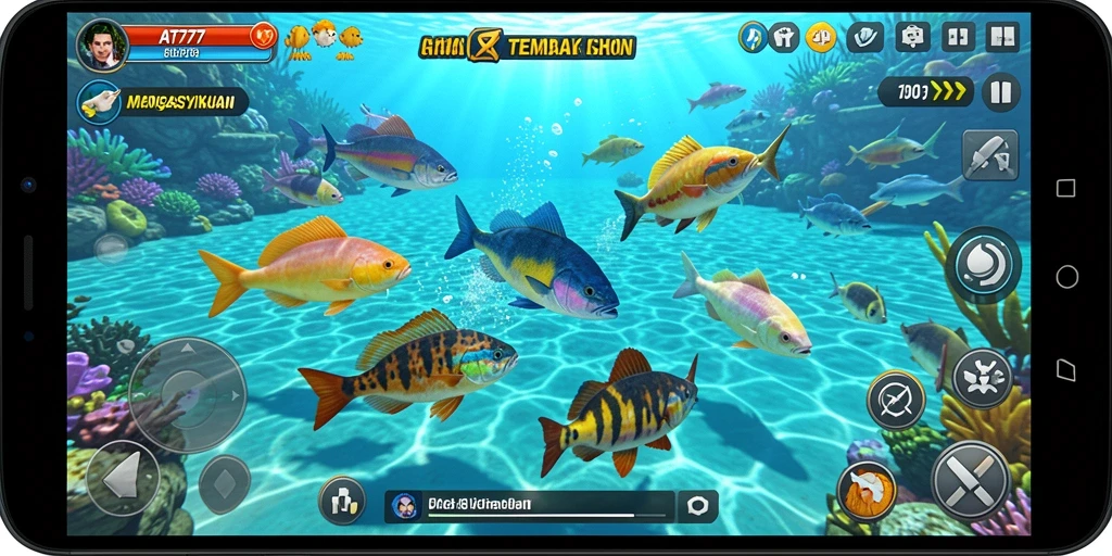 Gameplay seru menembak ikan di AT777 dengan grafis menawan.