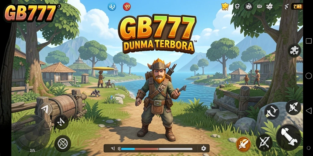Gameplay menawan dari GB777 di dunia terbuka.
