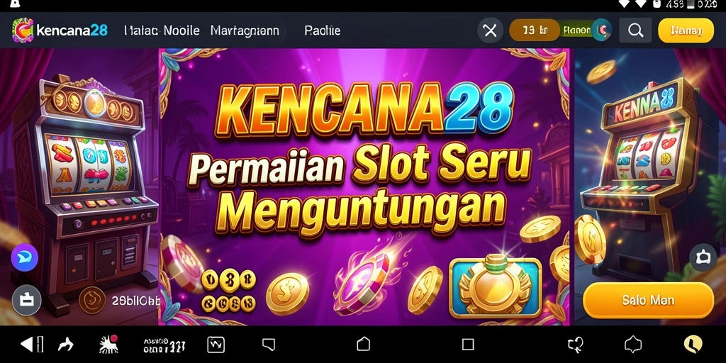 Gameplay penuh aksi di KENCANA28 dengan grafis menawan.