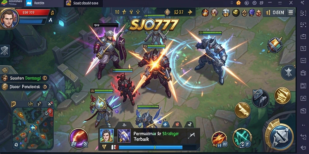 Tampilan gameplay SJO777 yang menawan dan strategis.