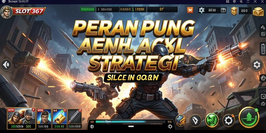Tangkapan layar utama menampilkan aksi bertarung menegangkan di SLOT367.
